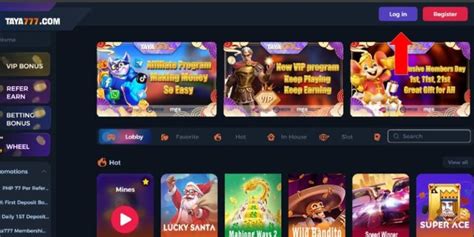 taya 777 slot login|Taya777 Casino Login.